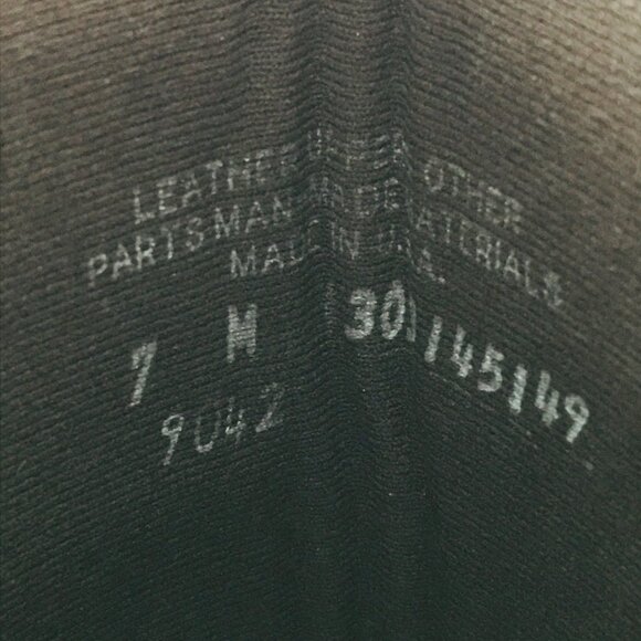 Abilene Womens Dark Brown Concho Harness Cowboy Western Boots 7 M 9042 USA - Picture 3 of 11